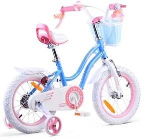 Detský bicykel STAR GIRL 14 RoyalBaby RB14G-1 - modrý