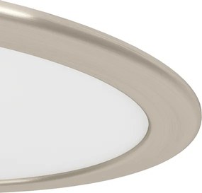 Eglo 901407 - LED podhľadové svietidlo FUEVA LED/18,5W/230V pr. 21,6 cm chróm