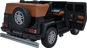 Ramiz Mercedes Benz MAYBACH G650 STRONG vozidlo Čierna