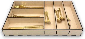 usporadejto.cz Príborník VASKY, 30 x 45,5 x 6 cm