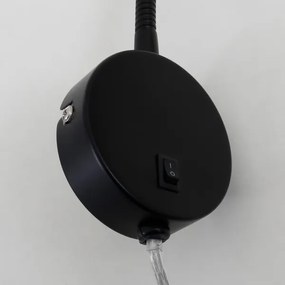 Briloner 2082-015 - LED Nástenná lampa COMFORT LIGHT 1xGU10/5W/230V čierna