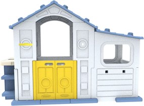 Ramiz Veľký dom s predsieňou, košom a umývadlom Modrá strecha