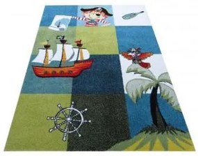 Farebný koberec s motívom Piráti
