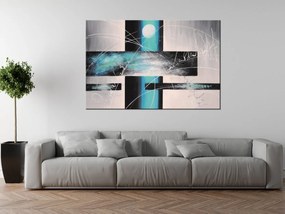 Gario Ručne maľovaný obraz Nebeské šialenstvo Rozmery: 70 x 100 cm