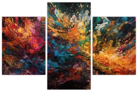 Obraz - Farebná abstrakcia II. (90x60 cm)