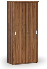 Skriňa so zasúvacími dverami PRIMO WOOD, 800 x 420 x 1781 mm, orech