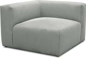 XXXLutz DIEL POHOVKY, textil, svetlosivá MID.YOU - Sedačky - 001776018403