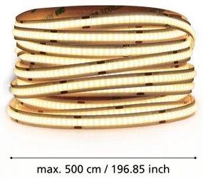 Eglo 900575 - LED Pásik 5m COB STRIPE LED/40W/24/230V 3000K