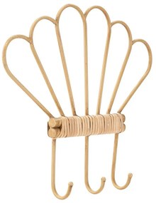 Kovový nástenný vešiak v prírodnej farbe Panama - Mauro Ferretti