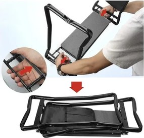 Multifunkčná záhradná stolička s náradím Gardlov - 60x50x27cm