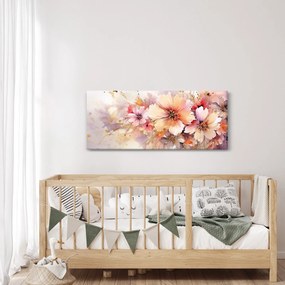 Obraz - Kvety (120x50 cm)