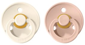 BIBS Colour cumlíky z prírodného kaučuku veľkosť 3 Ivory Blush