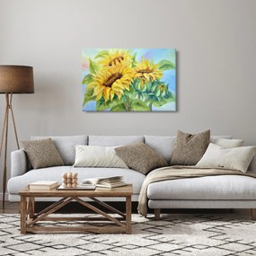 Obraz rozkvitnutých slnečníc (90x60 cm)