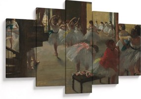 Obraz - Edgar Degas, The Dance Class, reprodukcia (150x105 cm)