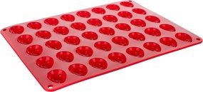 Forma na orechy Culinaria 34x26 cm, červená