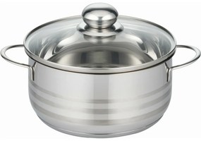 Elo 22120 Basic Nerezový hrniec Brillant 20 cm,2,6 l, 2,6 l