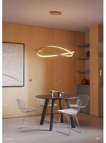 Redo 01-3616 - LED stmievateľný luster na lane IMPULS LED/38W/230V zlatý