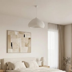 Brilagi - Závesné svietidlo na lanku WABI SABI 1xE27/40W/230V priemer 50 cm biela