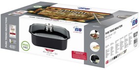 Elo 82660 Pekáč so sklenenou pokrievkou a aróma úchytom Pure Trend 40 x 26 cm