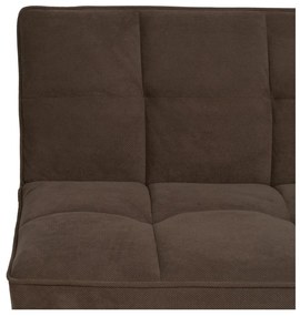 Hnedá ženilková rozkladacia pohovka 175 cm – Ixia