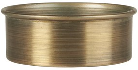 Ib Laursen Tácka pod sviečku Rustic Gold Ø 8,5 cm