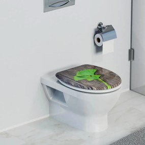 Eisl Sanitär WC sedadlo Duroplast Soft Close Ginko and Wood 82154