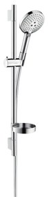 Hansgrohe Raindance Select S, sprchová súprava 120 3jet EcoSmart 9 l/min. so sprchovou tyčou 90 cm a miskou, chrómová, HAN-26633000