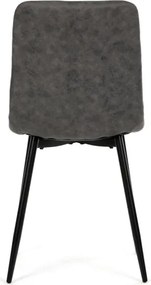 Jedálenská stolička čierna CT-281 BK3