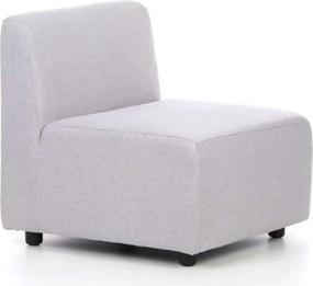 Sedačka LEA, kresielko, svetlo sivá