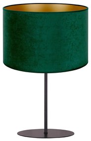 Duolla - Stolná lampa ROLLER 1xE14/15W/230V tmavo pr. 20 cm zelená/zlatá