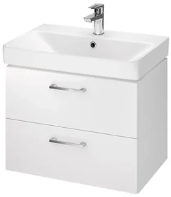 Cersanit - SET B279 LARA MILLE SLIM 60 (SKRINKA + UMÝVADLO), Biela, S801-318-DSM