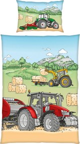 XXXLutz DETSKÉ OBLIEČKY TRAKTOR 100/135 cm - Online Only bytové doplnky - 003463065601