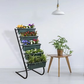 Kovový stojan na kvety (výška 130 cm) – Floriane Garden