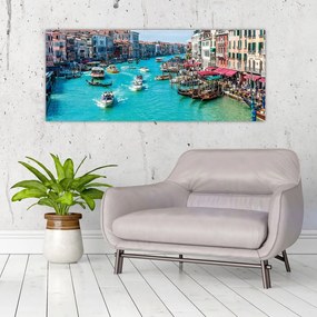 Obraz - Canal Grande, Benátky, Taliansko (120x50 cm)