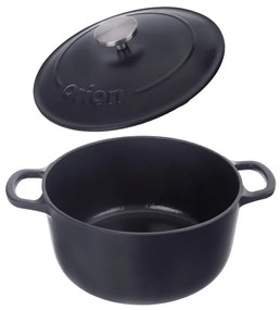 Liatinový hrniec s pokrievkou na indukciu 5,2 l LITINA SMALT – Orion