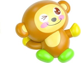 LEAN Toys Kolotoč nad postieľku s hracou skrinkou a hrkálkami pre bábätká