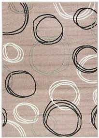 Kusový koberec Lotto 290 HR5 S, 133x190, ružová, chodba / predsieň, Oriental Weavers