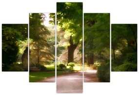 Obraz parku (150x105 cm)