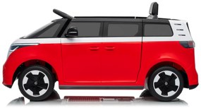 Detské elektrické auto Volkswagen ID BUZZ červené