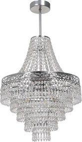 Luster Coral, 1x krištáľové tienidlo, ch