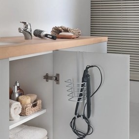 Držiak na fén na dvierka Metaltex Oasis