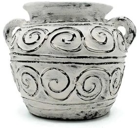 Hlinený kvetináč v gréckom štýle 15cm