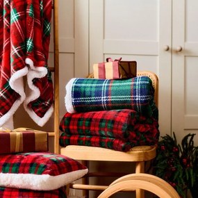 Deka MANTA kockovaná, zelená 864761