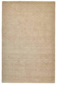 Béžový vlnený koberec Think Rugs Kasbah, 120 x 170 cm