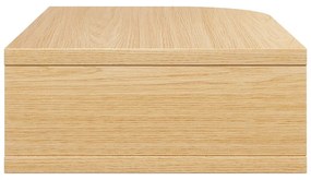 Nočný stolík v dekore duba v prírodnej farbe Farsta - Woodman