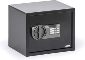 Nábytkový sejf s elektronickým zámkom a LCD displejom, 300 x 380 x 300 mm