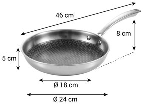 Oceľová panvica ø 24 cm SteelCraft – Tescoma