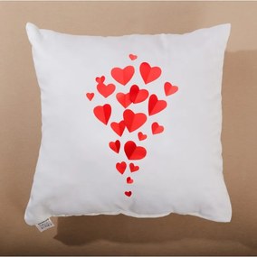 Dekoratívny vankúš Hearts 40x40 cm EMI