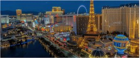 Obraz - Las Vegas (120x50 cm)