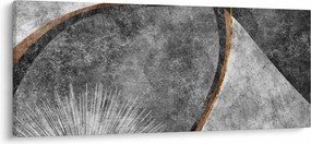 Obraz - Abstrakcia v betóne (120x50 cm)